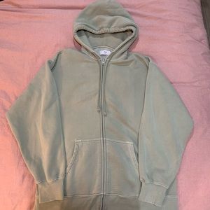 Tna oversized zip up hoodie